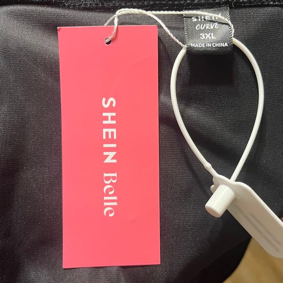 NWT Black Velvet Ruched Bodycon Long Sleeve Dress Plus 3x Sexy Holiday Cocktail - Picture 6 of 9